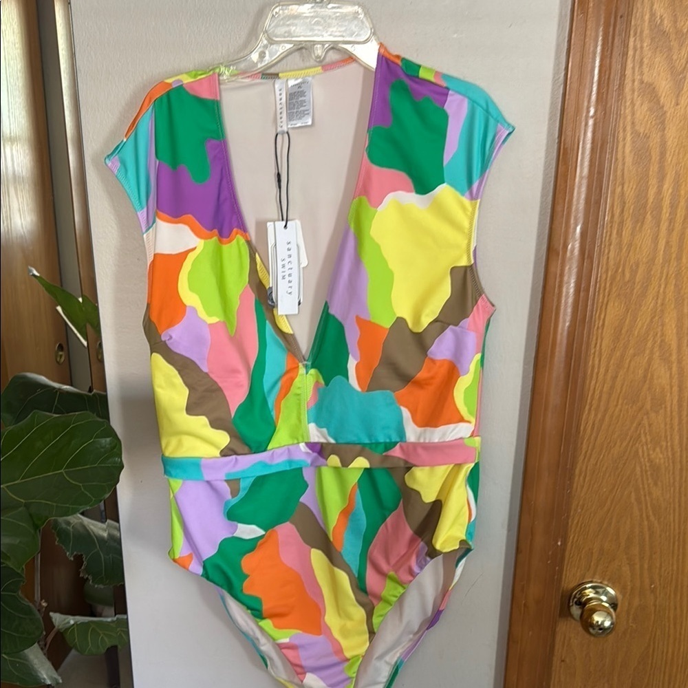 Colorful Sanctuary Swim One Piece